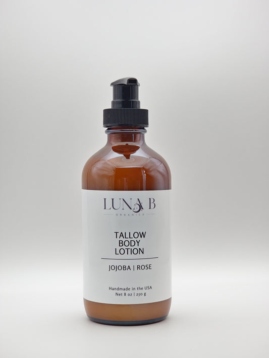 TALLOW BODY LOTION | JOJOBA + ROSE